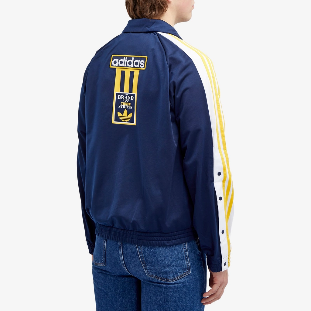 Adidas Originals Men's Adibreak Track Top Night Indigo/White/Bold Gold